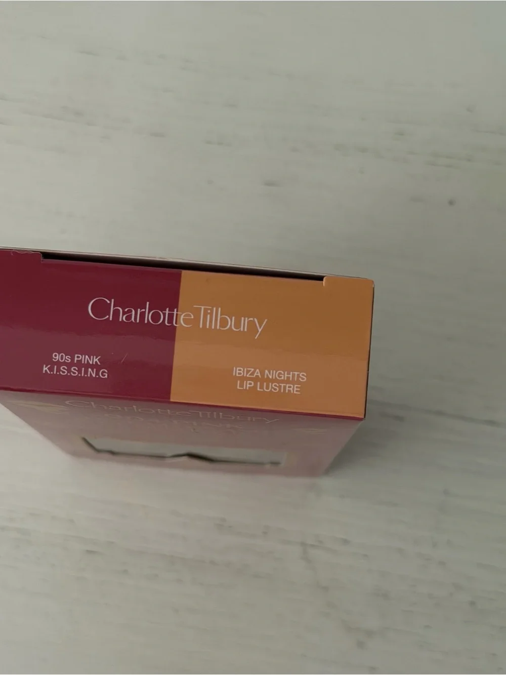 Charlotte Tilbury 90s Pink Rose Gloss & Lipstick Duo Set - Brand New